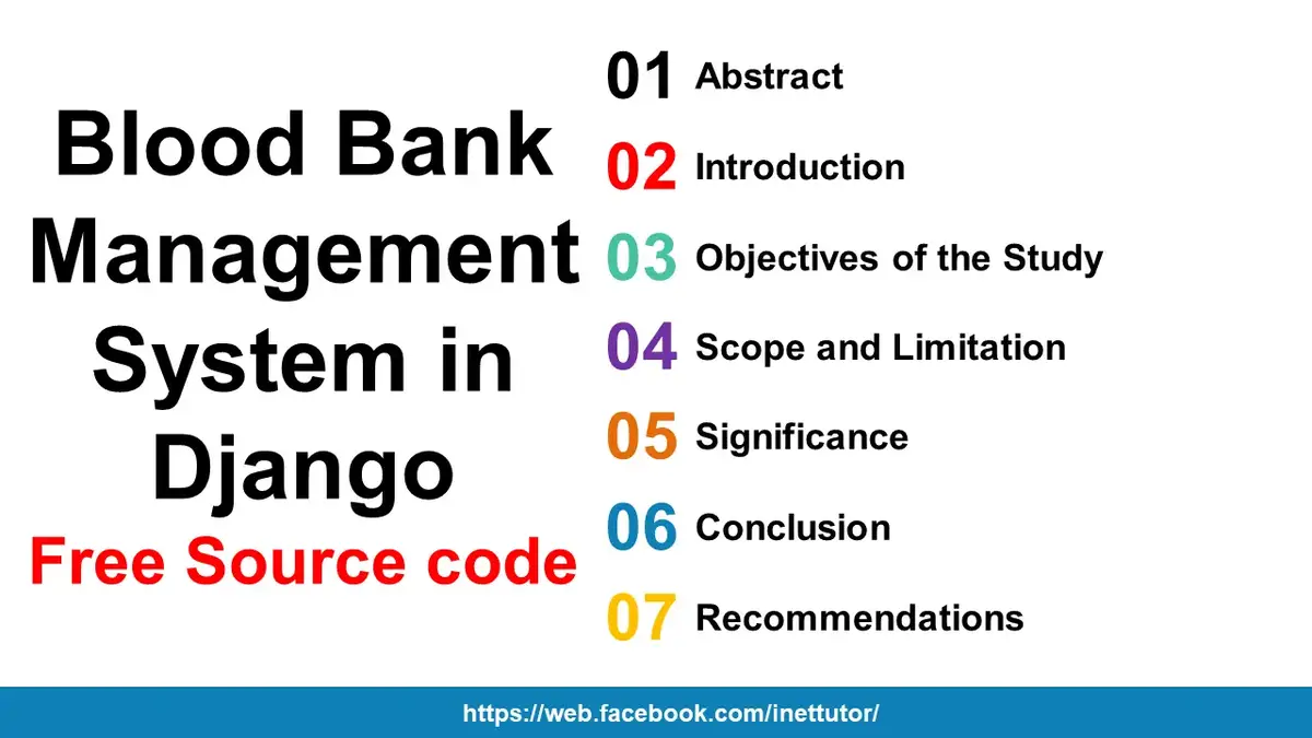 'Video thumbnail for Blood Bank Management System Free Source code'