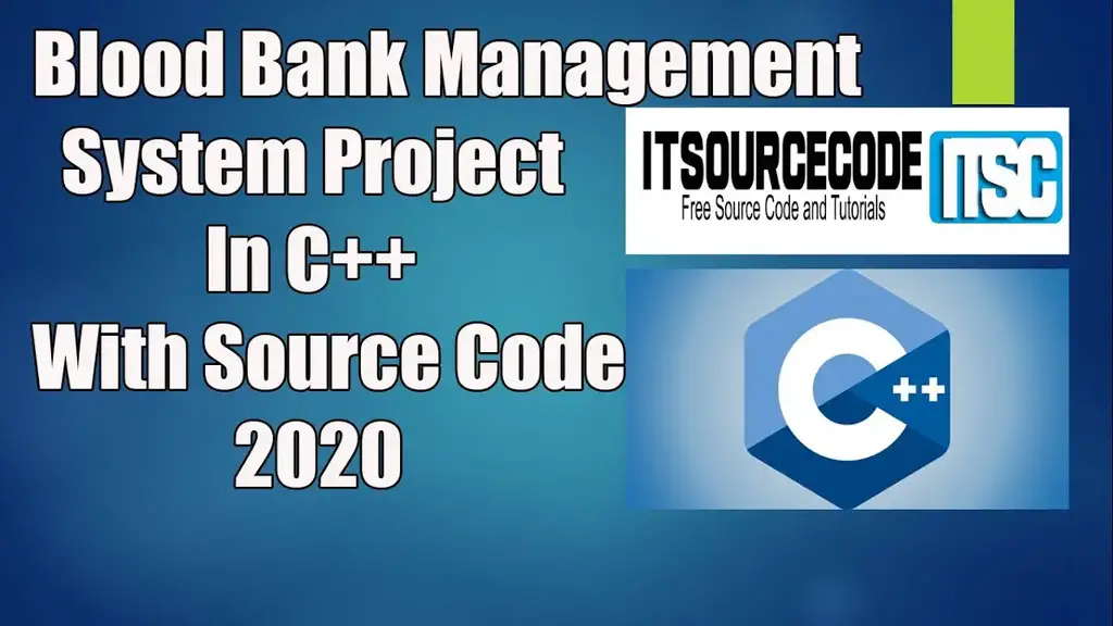 'Video thumbnail for Blood Bank Management System Project In C++ With Source Code Free Download | 2020 C++ Projects'