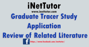 Graduate Tracer Study Application Review of Related ...