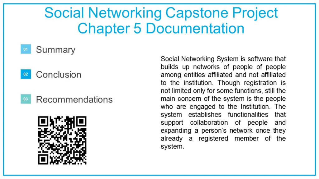 Social Networking Capstone Project Chapter 5 Documentation ...