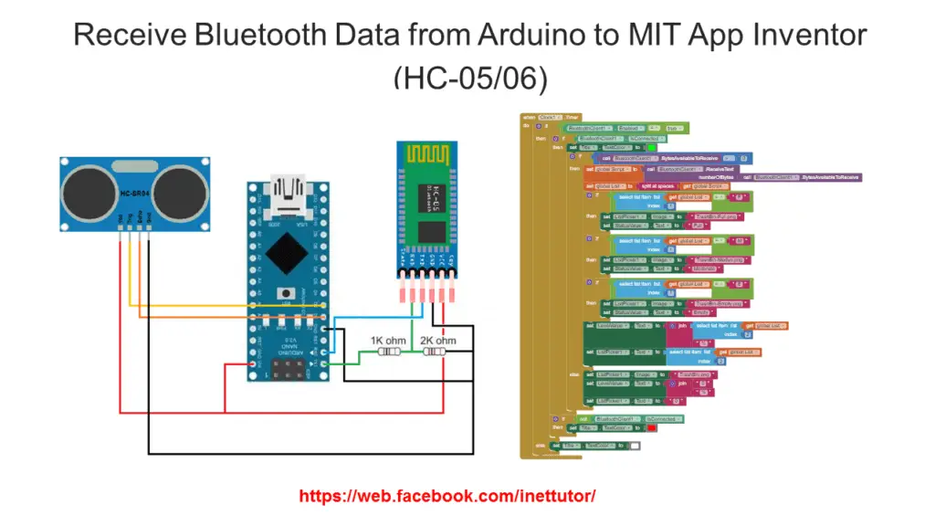 Receive Bluetooth Data from Arduino to MIT App Inventor