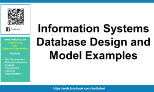 Information Systems Database Design and Model Examples