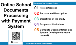 Online School Documents Processing with Payment System