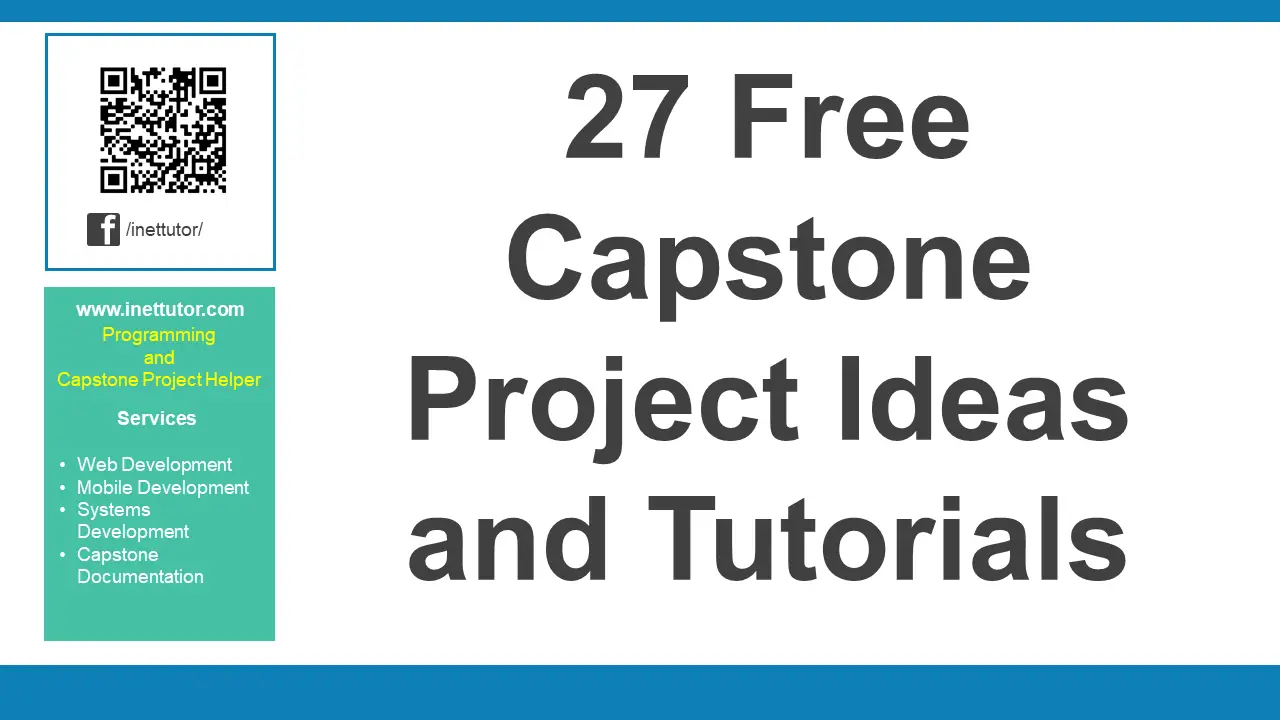 capstone project ideas for teachers