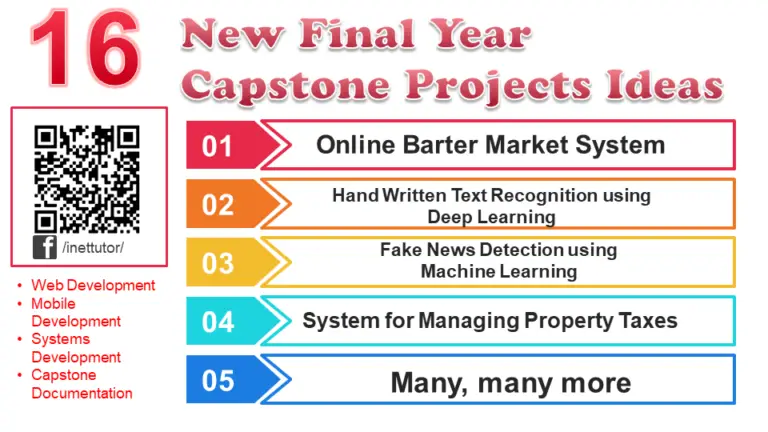 new capstone project ideas