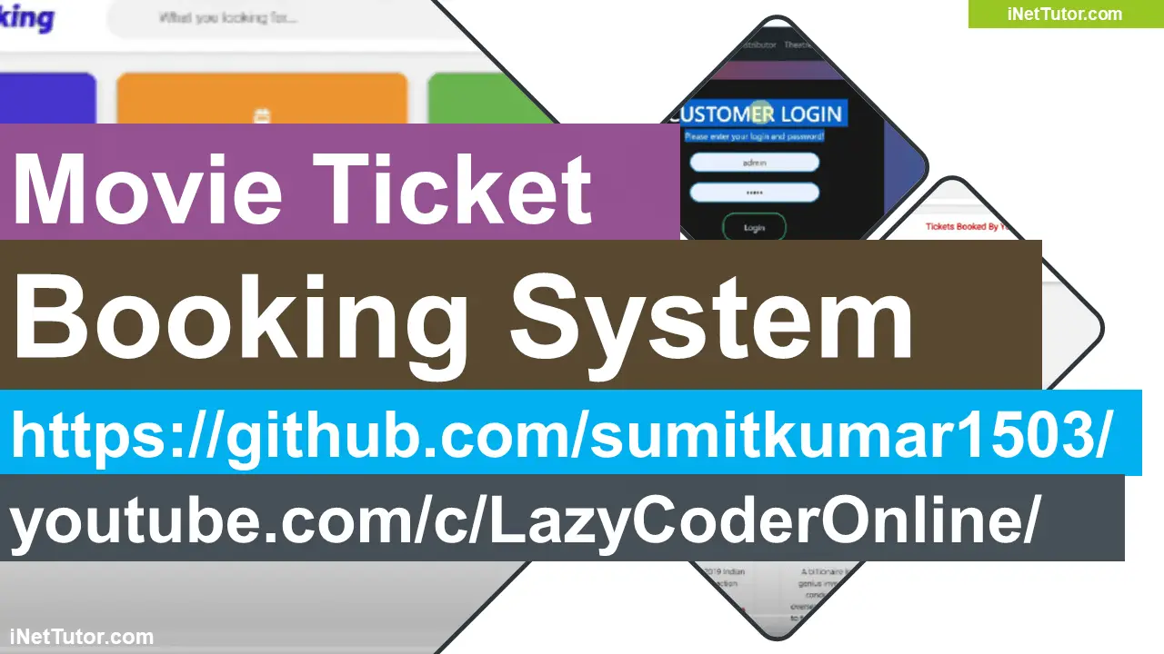 Movie Ticket Booking System INetTutor