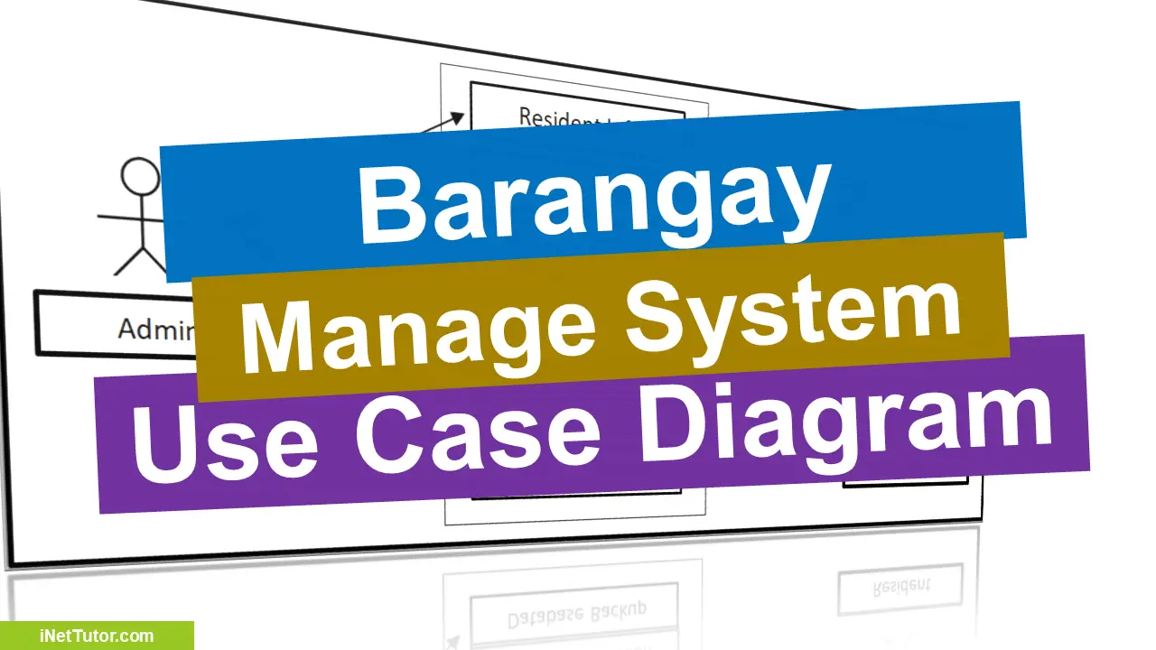 Barangay Management System Use Case Diagram