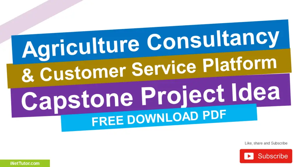 Agriculture Consultancy and Customer Service Platform