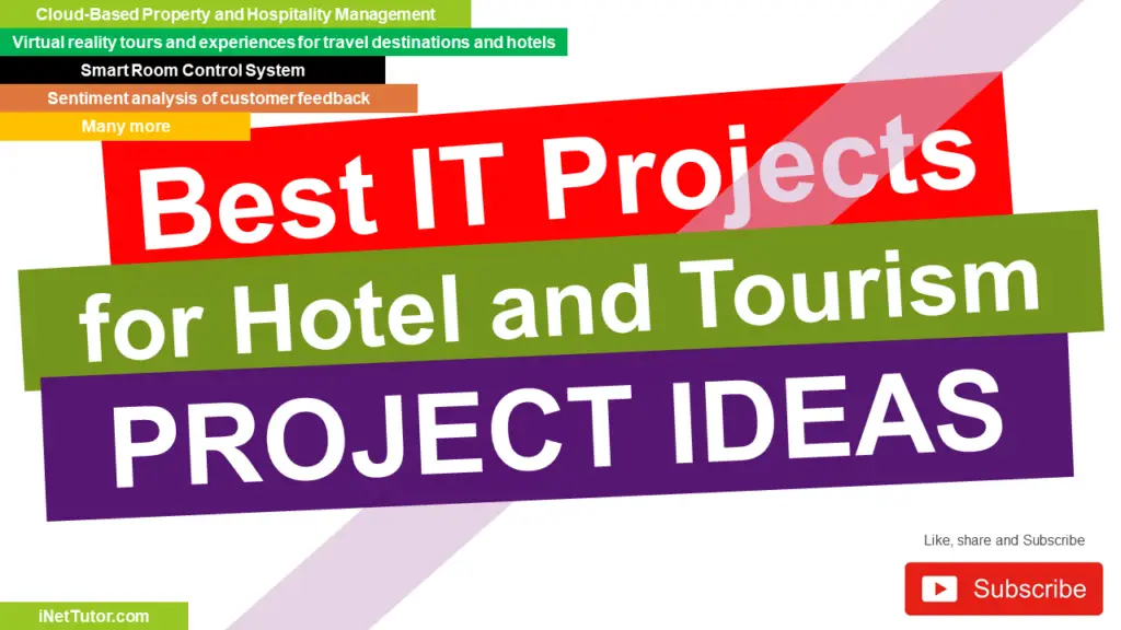 Best IT Projects for Hotel and Tourism