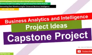 Business Analytics and Intelligence Project Ideas