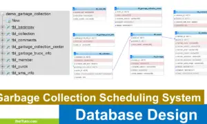 Garbage Collection Scheduling System Database Design