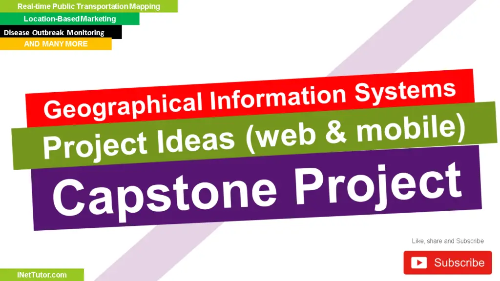 Geographical Information Systems Project Ideas