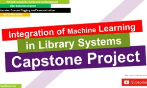 Integration of Machine Learning in Library Systems