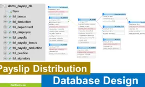 Payslip Distribution Database Design