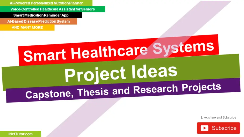 Smart Healthcare Systems Project Ideas