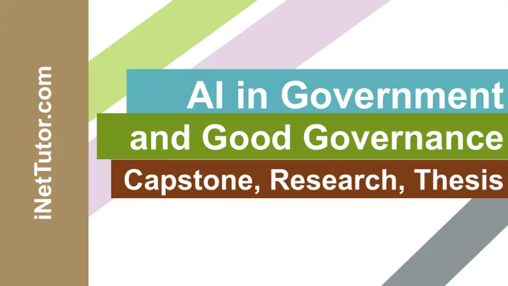 AI in Government and Good Governance