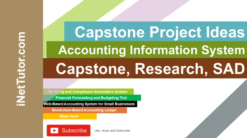 Capstone Project Ideas for Accounting Information System