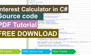 Interest Calculator in CSharp