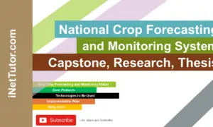 National Crop Forecasting and Monitoring System