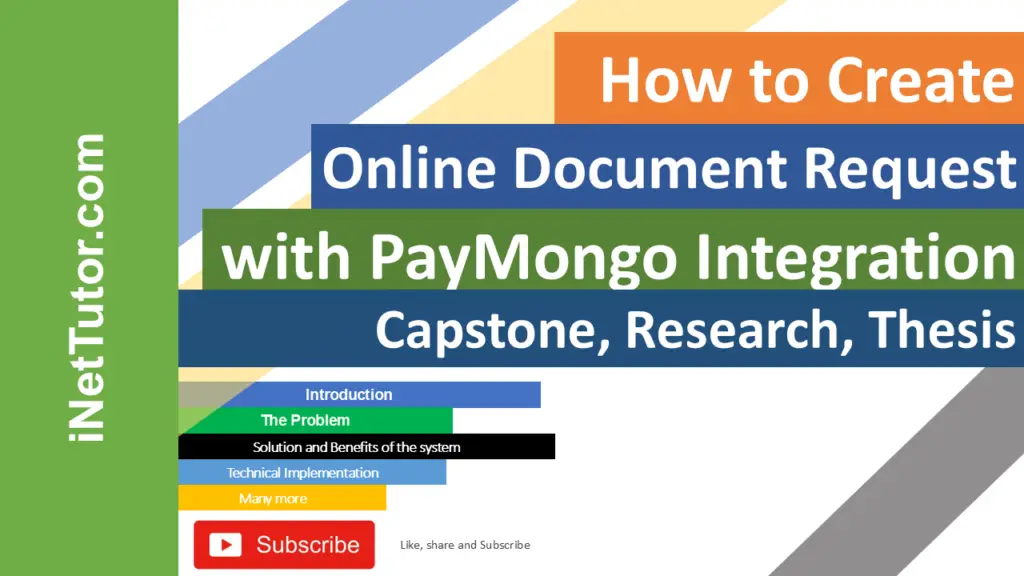 How to Create Online Document Request with PayMongo Integration