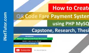 How to Create QR Code Fare Payment System