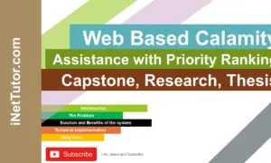 Web Based Calamity Assistance with Priority Ranking