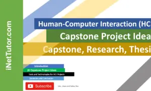 Human-Computer Interaction (HCI) Capstone Project Ideas