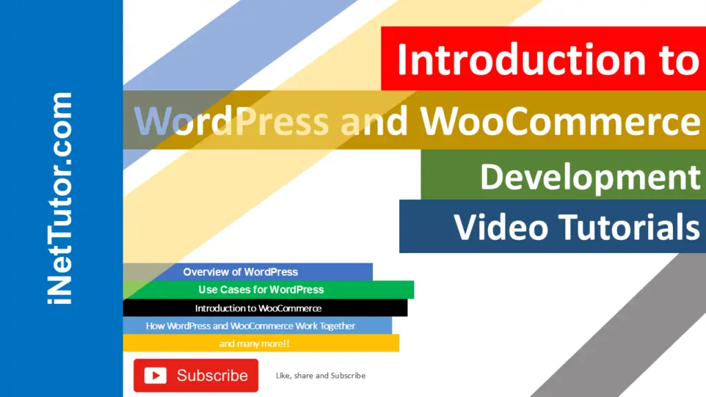 Introduction to WordPress and WooCommerce