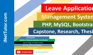 Leave Application Management System Capstone Project