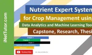 Nutrient Expert System for Crop Management using Data Analytics and Machine Learning Tools