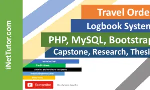 Travel Order Logbook System